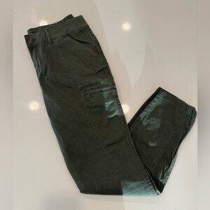 NWT Natural Reflections Dark Green Cargo Pants Slim Fit Bass Pro Shops
